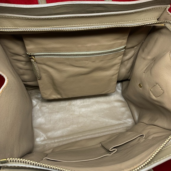 authentic CELINE Beige Tone Luggage Tote Bag - Picture 10 of 12